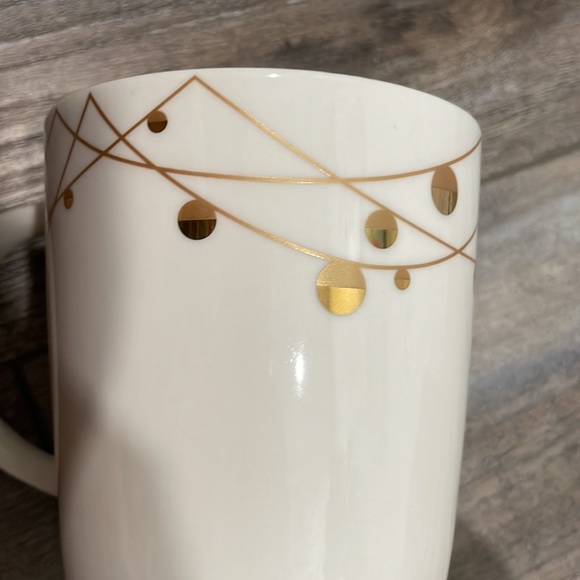 Starbucks Holiday 2012 Bone China Gold Coffee Mug Set - Picture 5 of 6